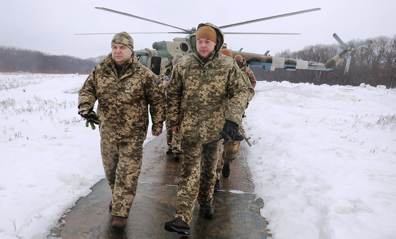 Степан Полторак перевірив хід виконання завдань ЗС України в районі ООС