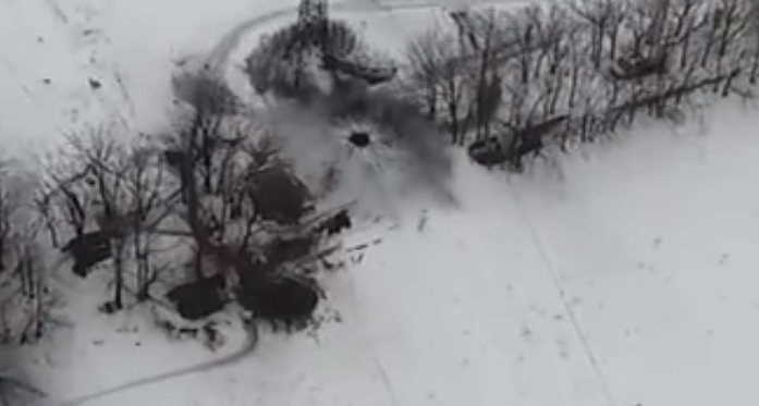 ВCУ уничтожили вражеский КамАз с зениткой ВИДЕО