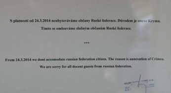 Чешская гостиница отсудила право не селить россиян из-за оккупации Крыма