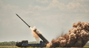 Очередные испытания ракетного комплекса «Вільха» прошли в Одесской области