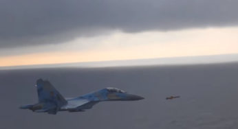 Відео польоту української крилатої ракети Нептун