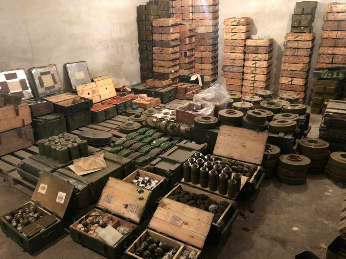 Обнаружены гигантские склады вооружения в Днепропетровской и Донецкой обл.