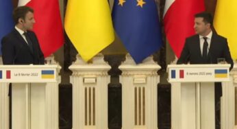 Пресс-конференция Зеленского и Макрона не конкурс капитанов КВН