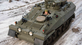 Благодійники доставили ЗСУ бронемашини Spartan