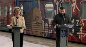 Глава Єврокомісії фон дер Ляєн прибула до Києва