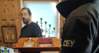 Настоятель храму УПЦ МП, який вихваляв терористів Захарченка, Гіві та Моторолу, отримав 2 роки тюрми, — СБУ