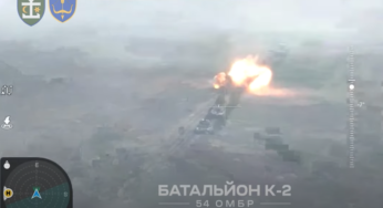 КОЛОНА РОСІЯН ЗНИКЛА за 60 ХВИЛИН. Управління боєм зі штабу Батальйону К-2 ВІДЕО
