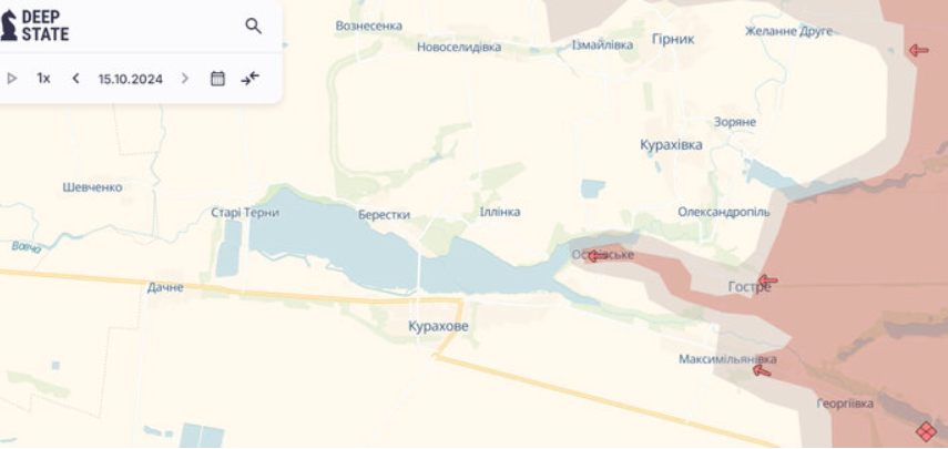 Російські загарбники окупували Острівське та просунулися в Торецьку