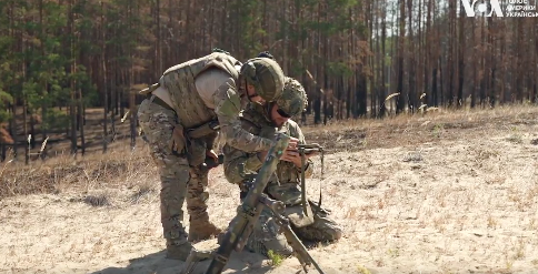 Як українські штурмовики воюють американським мінометом