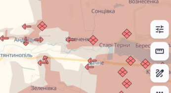 Російські загарбники просунулися біля шести населених пунктів